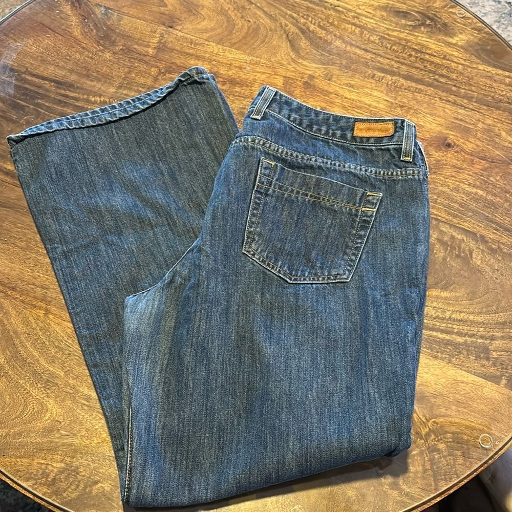 Eddie Bauer low rise bootcut jeans 16 short